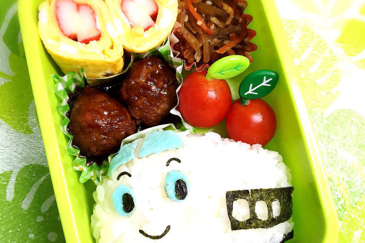 デコ弁 キャラ弁 サンリオ 新幹線 レシピ 作り方 By 000acha000 クックパッド