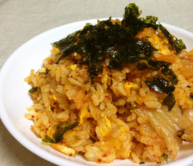 パパッとコク旨。キムチ炒飯