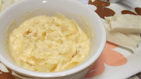 離乳食後期:りんごのカスタード和え