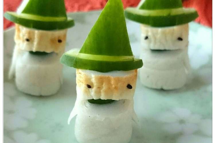 キャラ弁 竹輪星人ハロウィン仮装に挑む レシピ 作り方 By まなげ クックパッド 簡単おいしいみんなのレシピが360万品