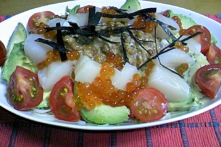 グルテンフリー 帆立と彩野菜の冷やし中華 レシピ 作り方 By Earthangel クックパッド