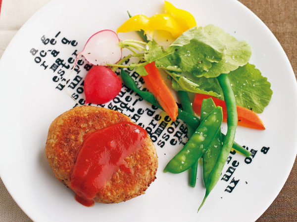 じゃが大豆のハンバーグ
