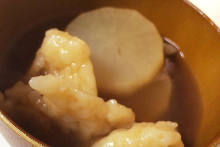 あったか美味し おでん風分厚い大根スープ レシピ 作り方 By Umamasan クックパッド 簡単おいしいみんなのレシピが352万品