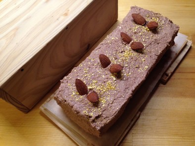 低糖質　おからのチョコレートケーキの写真