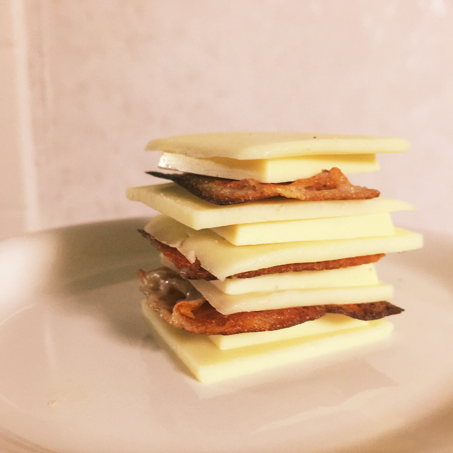 チーズとチョコのとろけるミルフィーユ♡の画像