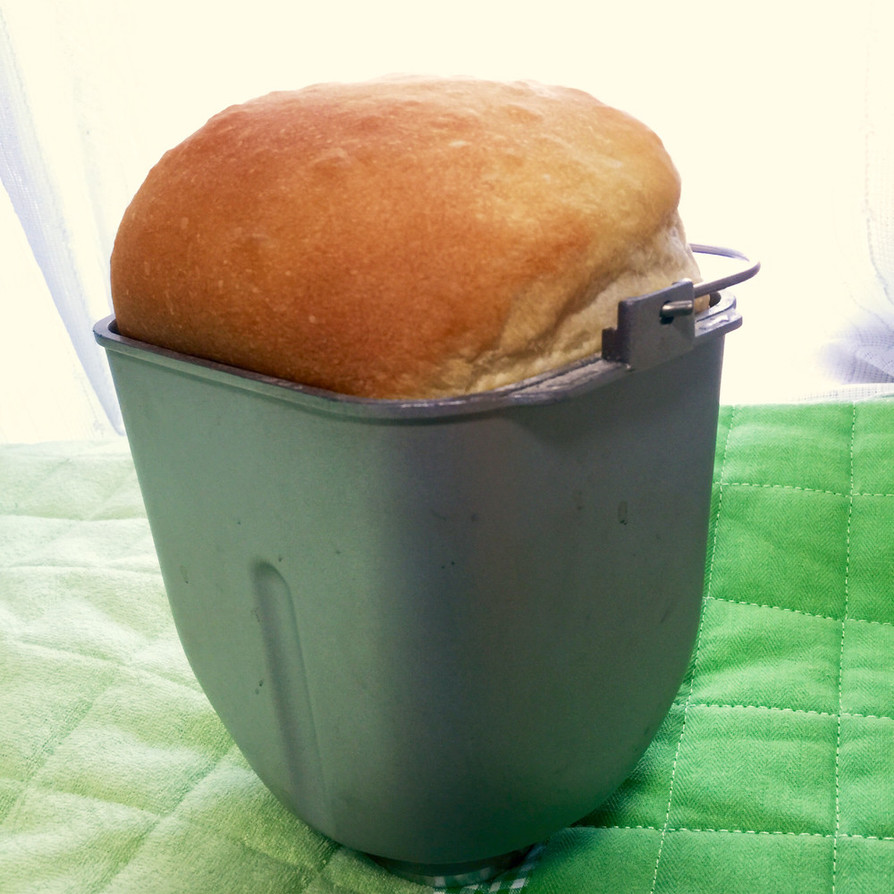HB早焼コースでふわふわ食パンの画像