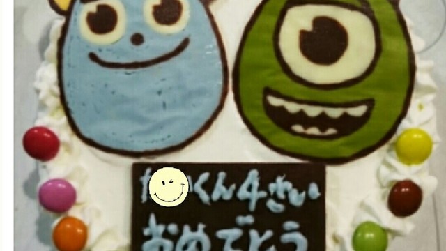 モンスターズインク ケーキ レシピ 作り方 By appleママ クックパッド 簡単おいしいみんなのレシピが358万品