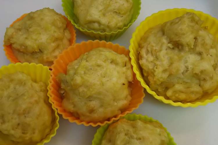 離乳食後期 Hmでさつまいも蒸しパン レシピ 作り方 By Ajありさ クックパッド 簡単おいしいみんなのレシピが365万品