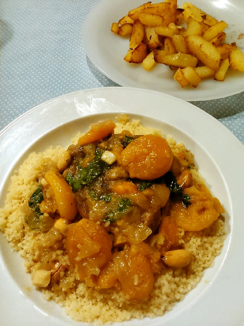 ラムとクランベリーのタジン レシピ