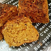 全粒粉でくるみとバナナのパウンドケーキ♪の写真