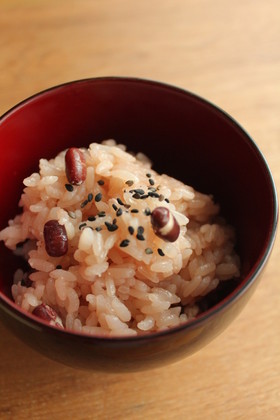 ◆ 炊飯器でおいしいお赤飯 ◆