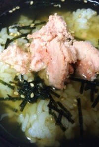 素を使わず即席簡単本格茶漬け