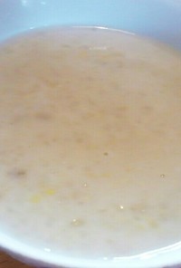 玄米と五穀のクリームスープ