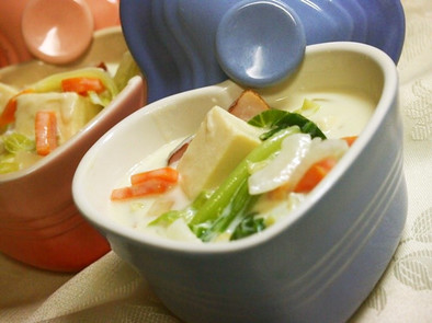 ♡野菜と高野豆腐のクリーム煮♡の写真