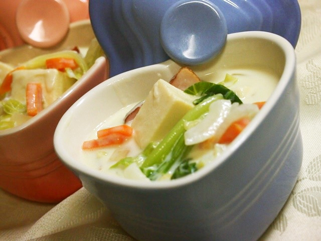 ♡野菜と高野豆腐のクリーム煮♡の画像