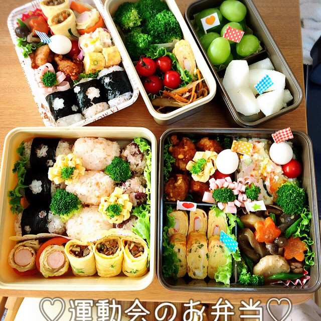 保育園 運動会のお弁当 レシピ 作り方 By じょりパテ クックパッド