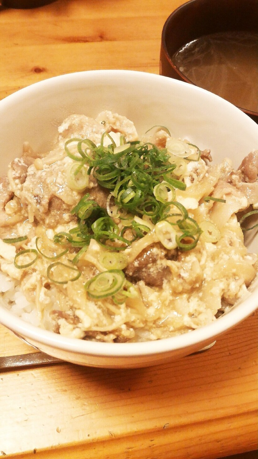 豆腐でカサ増しヘルシー味付けテキトー豚丼の画像
