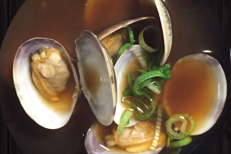 あさりの赤だし レシピ 作り方 By 本格ウチ和食 クックパッド