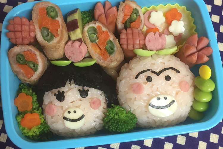 はなかっぱ キャラ弁 レシピ 作り方 By ビール飲みたいです クックパッド