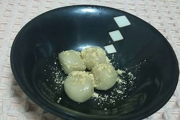 簡単 ほうじ茶だんご レシピ 作り方 By バブとメガネコ クックパッド 簡単おいしいみんなのレシピが366万品