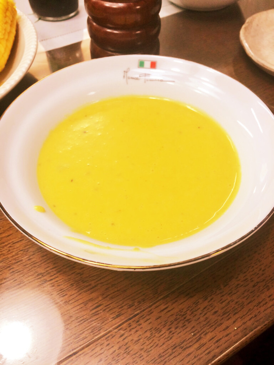 簡単！カボチャのポタージュ 野菜スープの画像