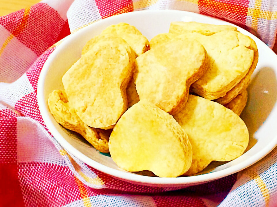 バターなしココナツオイルで型抜きクッキーの画像
