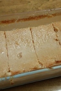 高野豆腐のヨーグルトチーズケーキ