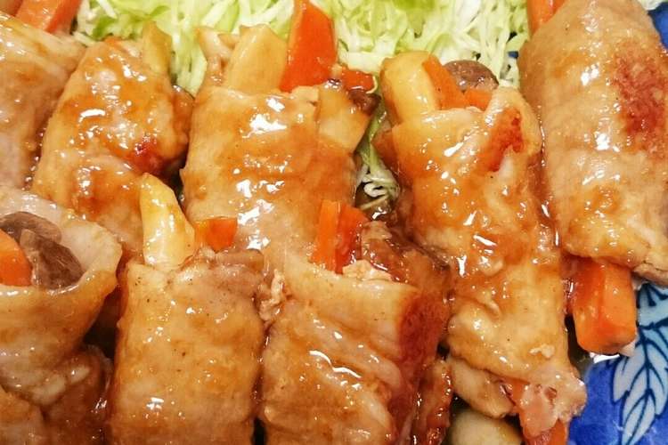 エリンギの豚肉巻き ヨシダグルメのたれ味 レシピ 作り方 By ノンキなゆーたん クックパッド 簡単おいしいみんなのレシピが349万品