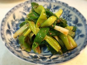 長ネギのぬた