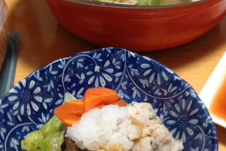 白身魚のすり身でつみれ鍋 レシピ 作り方 By ゆこごはん クックパッド 簡単おいしいみんなのレシピが361万品