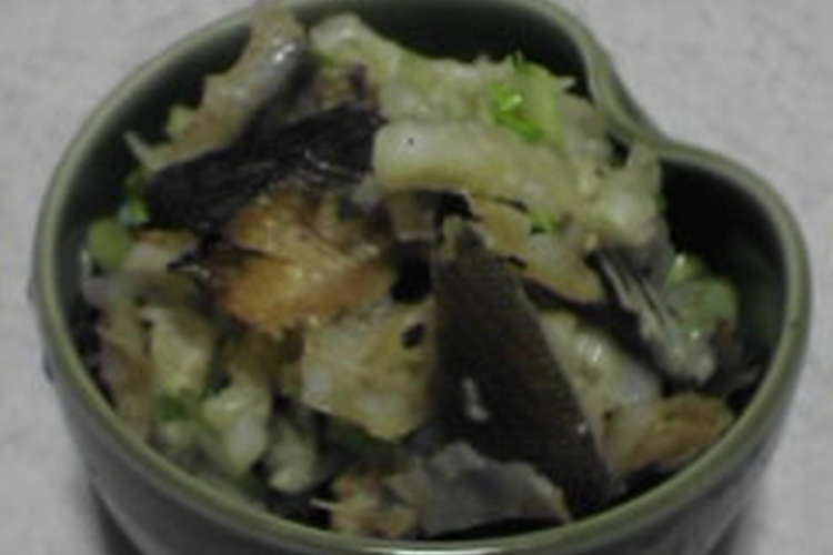 干物で酢もの レシピ 作り方 By コバンザメ クックパッド