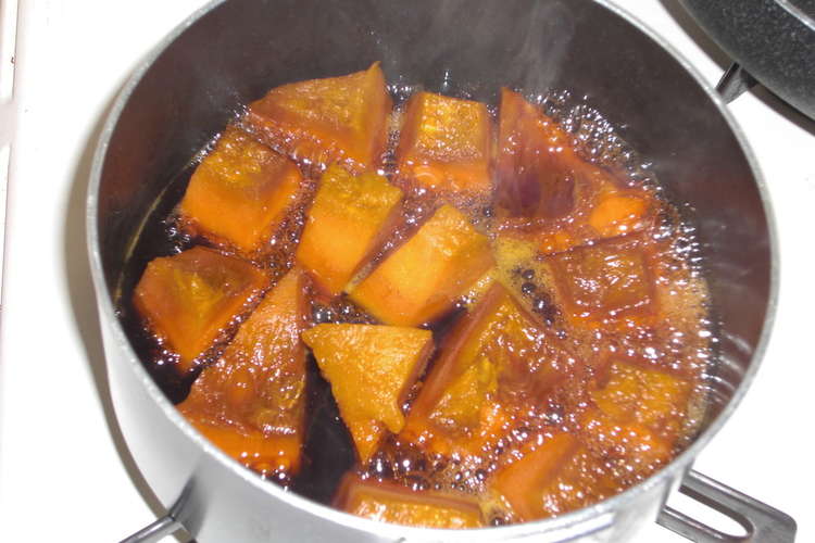 簡単 あま いカボチャの煮物 レシピ 作り方 By お待ちどうさまです クックパッド 簡単おいしいみんなのレシピが354万品