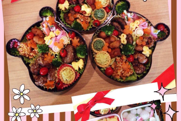 2015年運動会のお弁当 可愛いおかず レシピ 作り方 By きゃわいいチャチャ クックパッド