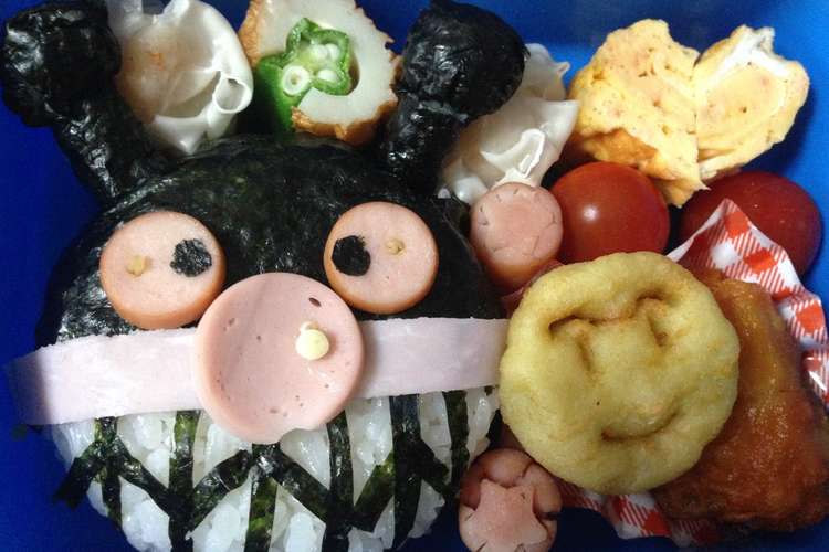 バイキンマン キャラ弁 レシピ 作り方 By しょうママ09 クックパッド 簡単おいしいみんなのレシピが361万品