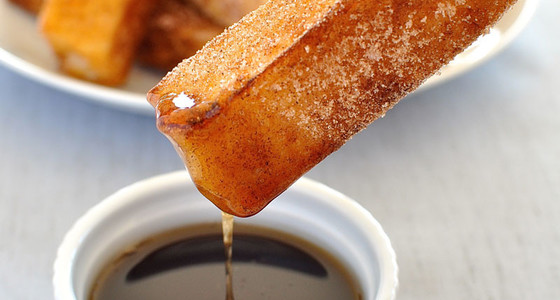 シナモンフレンチトーストスティックのレシピ