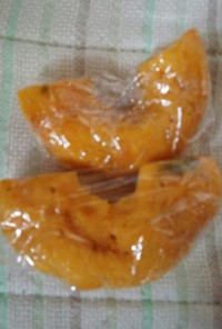 カボチャのレンジドーナツ