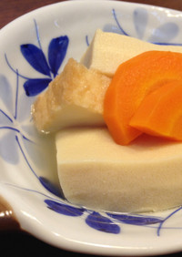 万能白つゆ かくし味で高野豆腐を炊こう！