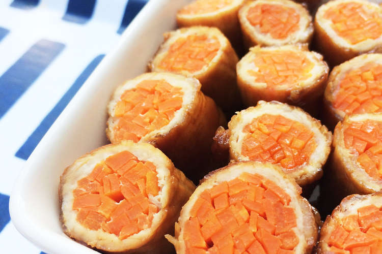 お弁当に 簡単 豚肉のニンジン巻き レシピ 作り方 By Hoho クックパッド 簡単おいしいみんなのレシピが351万品