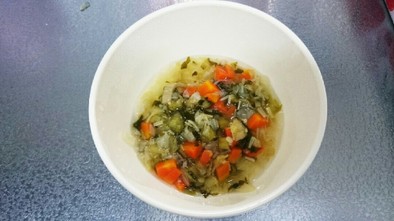 離乳食中期～ 栄養たっぷり野菜スープの写真