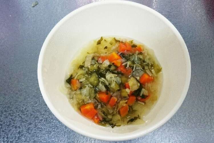 離乳食中期 栄養たっぷり野菜スープ レシピ 作り方 By ちえみん クックパッド 簡単おいしいみんなのレシピが366万品