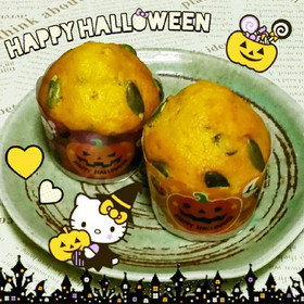 ハロウィン♡HM♡かぼちゃ♡マフィン♪