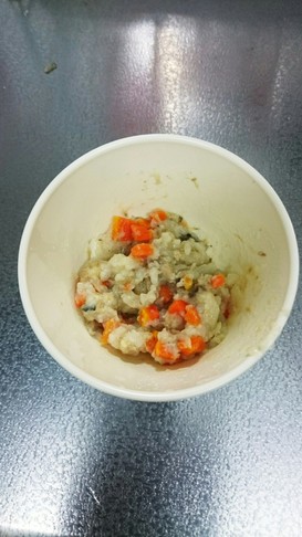 離乳食後期 さばの水煮缶の炊き込みご飯