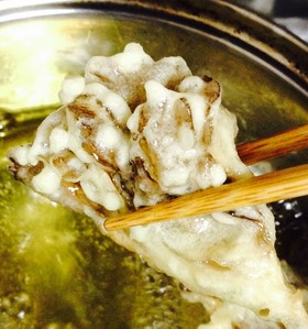 舞茸のサクサク米粉天ぷら
