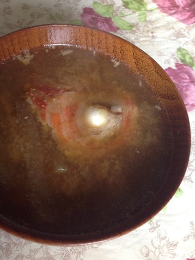 【母レシピ】金目鯛のあら汁の写真