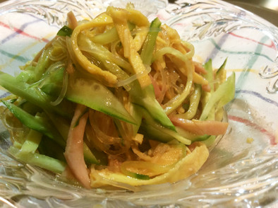 涼拌三絲(リャンバンサンスー)中華の冷菜の写真