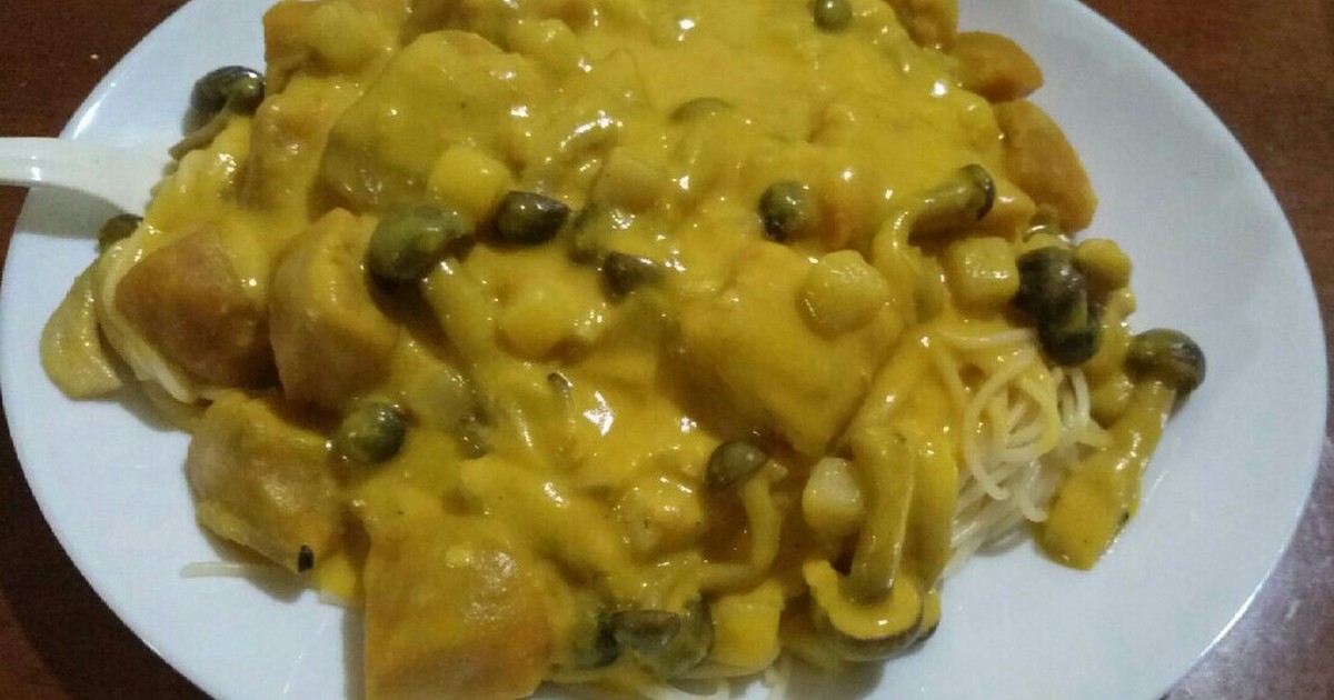 カボチャとしめじのチャウダーパスタ レシピ 作り方 By コタっくす クックパッド 簡単おいしいみんなのレシピが374万品