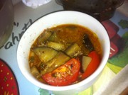 なすとひき肉の洋風煮物(ムサカの中身)の写真