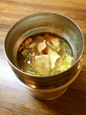 フードコンテナ用レシピ♪あんかけ豚丼