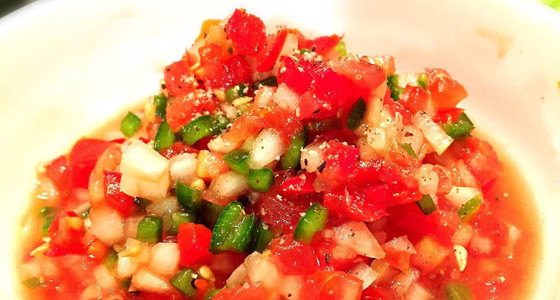 ピーチサルサのレシピ