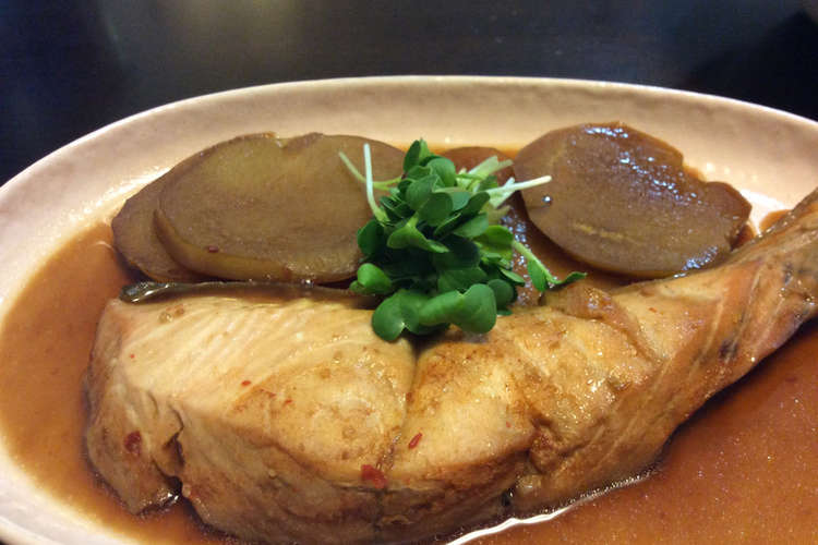 生鮭とじゃがいもの豆板醤の煮付け レシピ 作り方 By 1103mi クックパッド